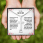 Personalized Cross Necklace - Christian Gift for Mom