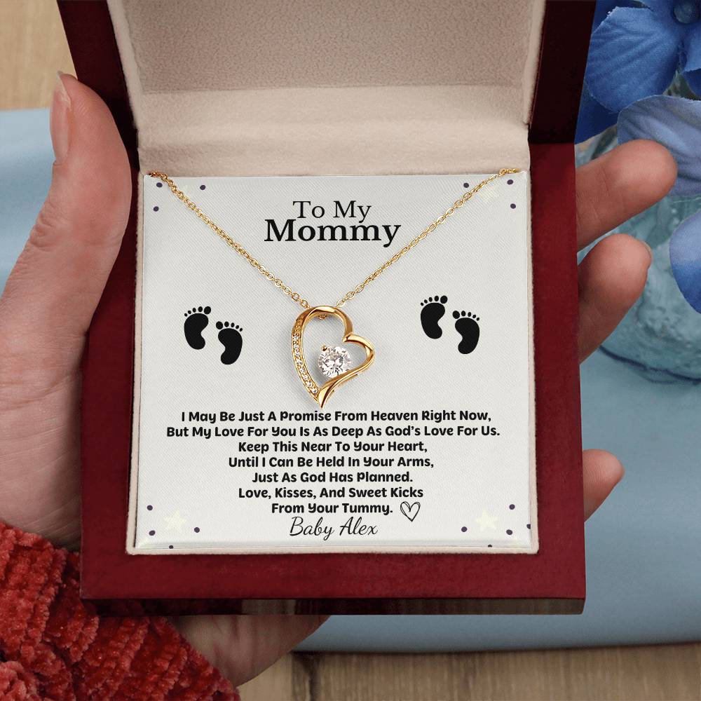 Mommy To Be Necklace from Baby in the Womb