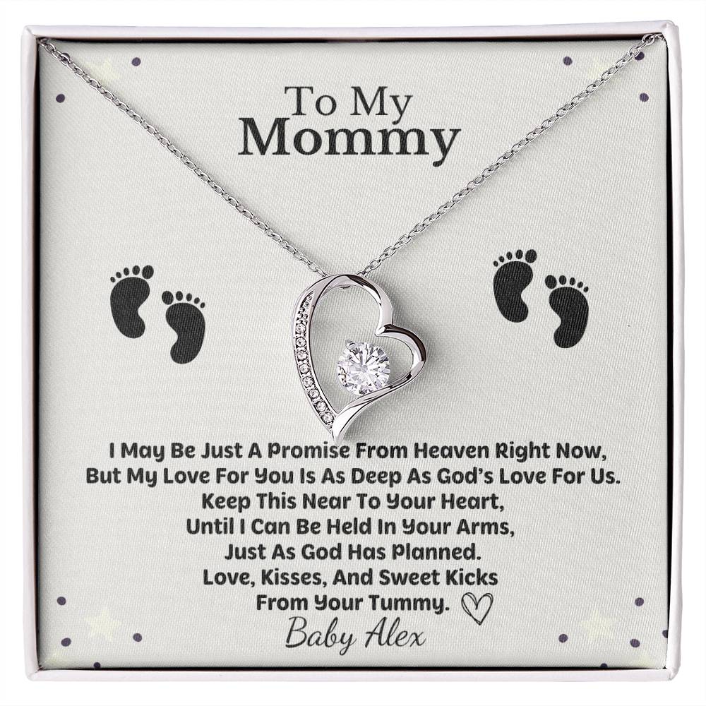 Mommy To Be Necklace from Baby in the Womb