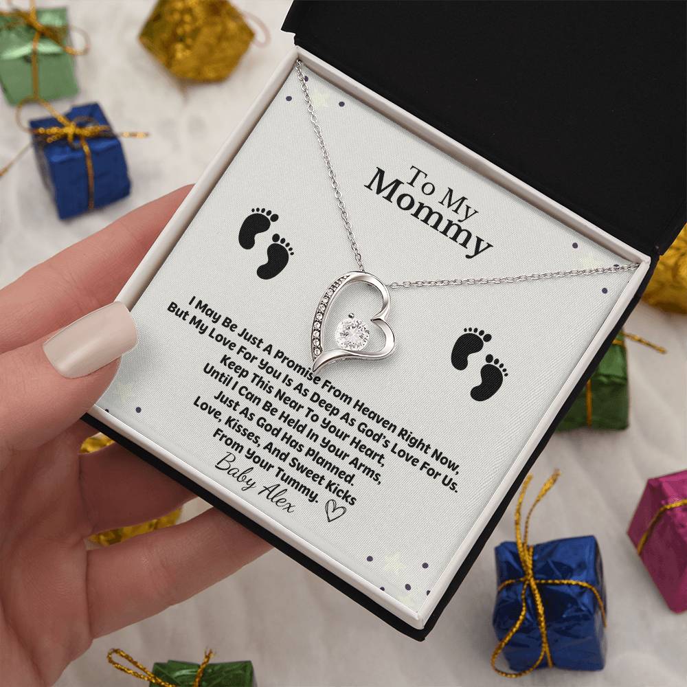 Mommy To Be Necklace from Baby in the Womb