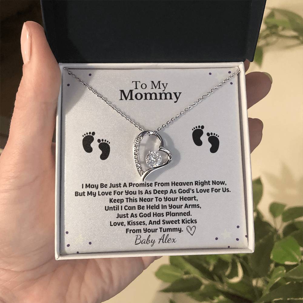 Mommy To Be Necklace from Baby in the Womb