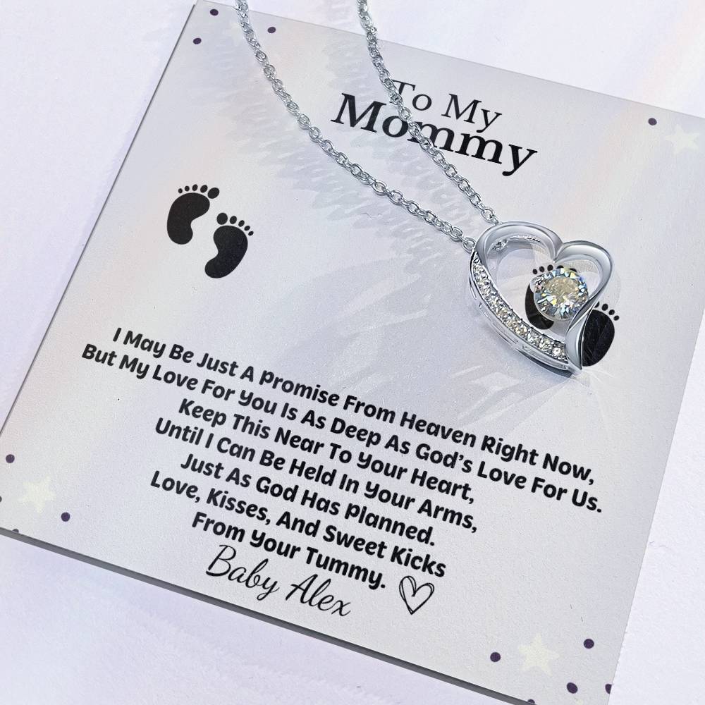 Mommy To Be Necklace from Baby in the Womb