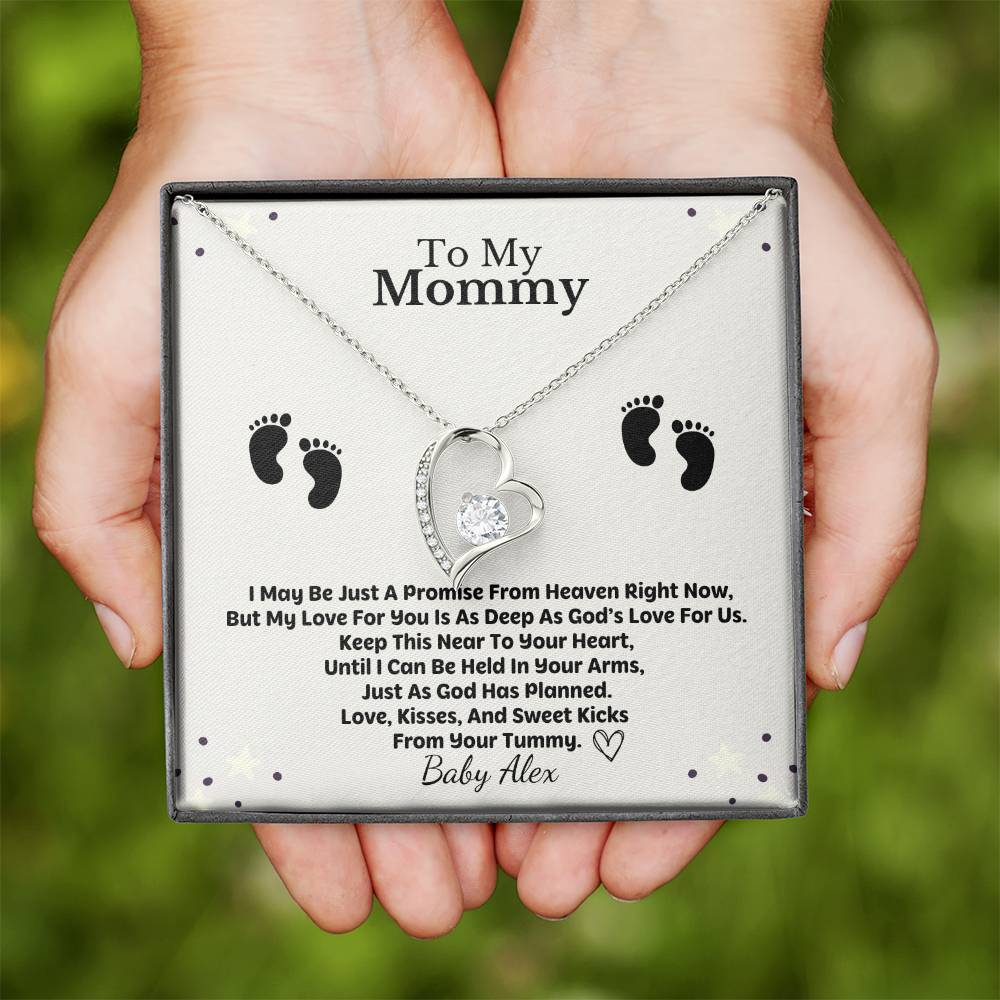 Mommy To Be Necklace from Baby in the Womb