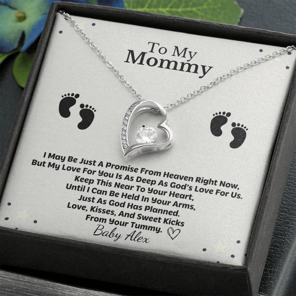 Mommy To Be Necklace from Baby in the Womb