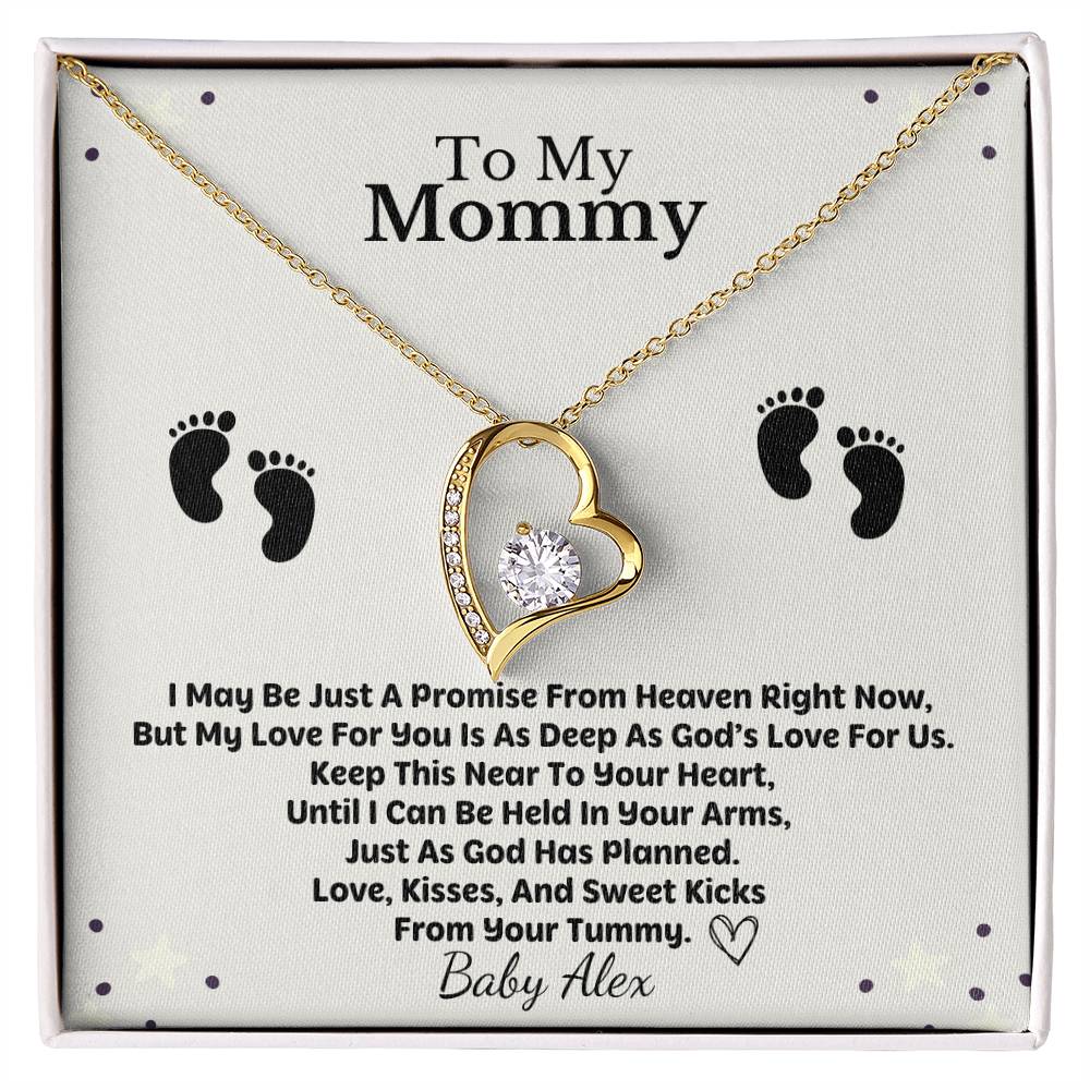 Mommy To Be Necklace from Baby in the Womb