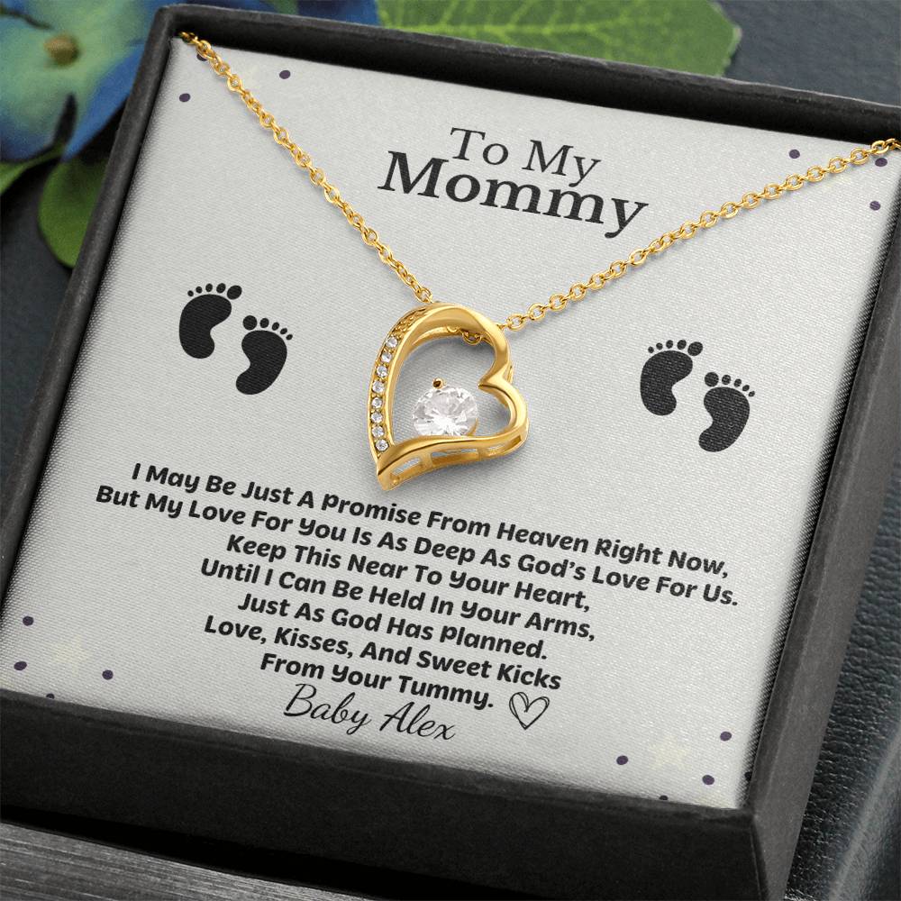 Mommy To Be Necklace from Baby in the Womb