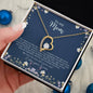 Forever Love Necklace with On Demand Message Card