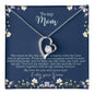 Forever Love Necklace with On Demand Message Card
