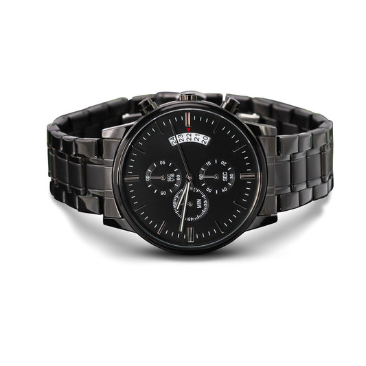 Personalized Engraved Graduation Watch for Men | Gift for Him