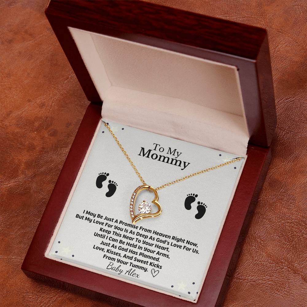 Mommy To Be Necklace from Baby in the Womb