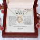 Forever Love Necklace - Personalized Gift to My Wife