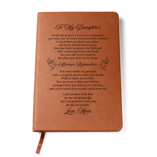 Faith journal for daughter — Christian gift from Mom | The Faith World