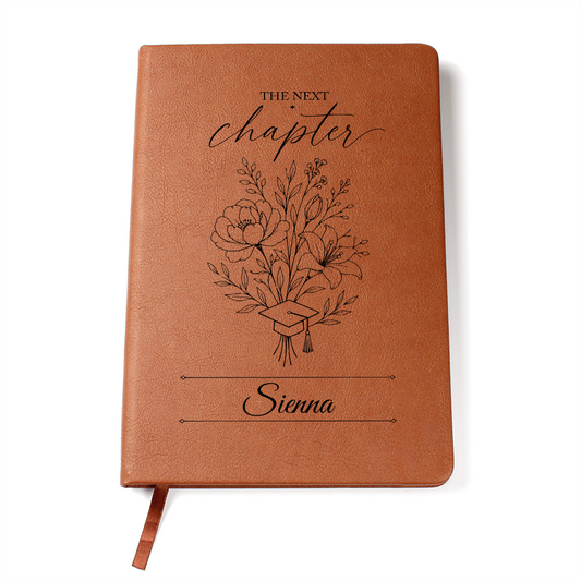 The Next Chapter personalized graduation journal — meaningful gift for her | The Faith World