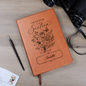 Personalized Sweet Sixteen Journal — Chapter Sixteen Roses & Butterfly Floral Notebook