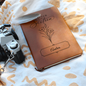 Sweet Sixteen tulip notebook back cover — custom name journal | The Faith World