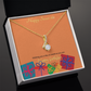 Sweet Blossom Necklace – Sweet 16 Birthday Gift Necklace gold silver | Sweet 16 gifts for daughter, granddaughter, friend | Sweet Blossom Necklace