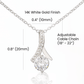 Sweet Blossom Necklace – Sweet 16 Birthday Gift Necklace gold silver | Sweet 16 gifts for daughter, granddaughter, friend | Sweet Blossom Necklace