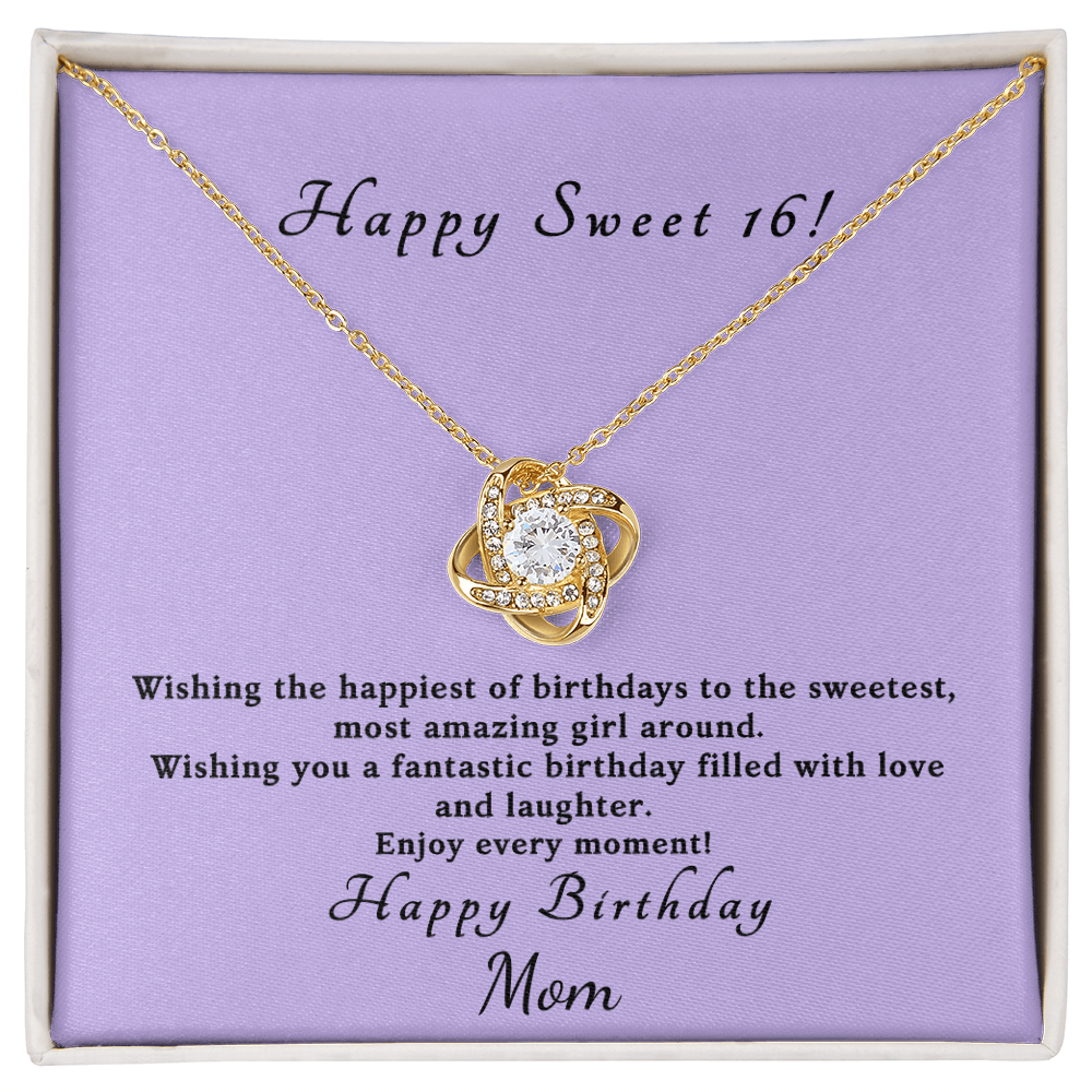 Love Knot Necklace – The Perfect Sweet 16 Gift