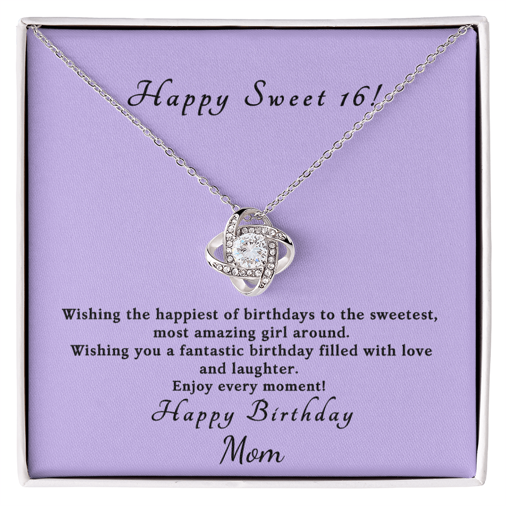 Love Knot Necklace – The Perfect Sweet 16 Gift