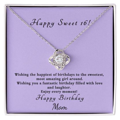 Love Knot Necklace – The Perfect Sweet 16 Gift