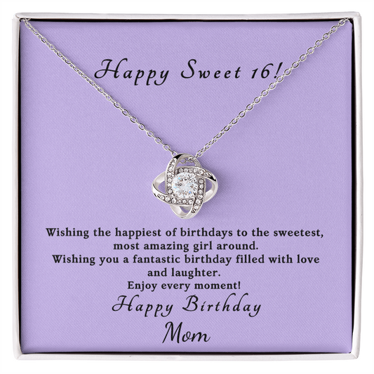 Love Knot Necklace – The Perfect Sweet 16 Gift