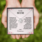 Mom Love Knot Necklace - Christian Gift for Mom