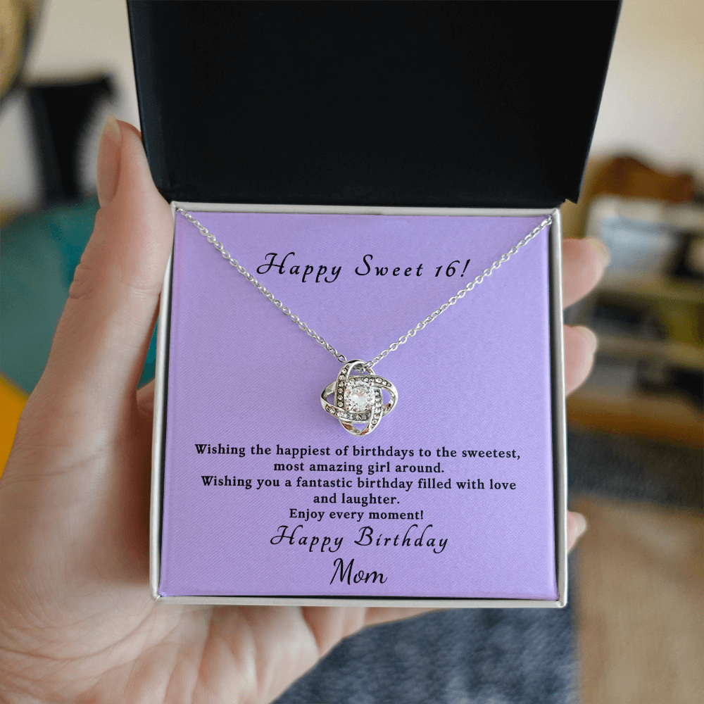 Love Knot Necklace – The Perfect Sweet 16 Gift