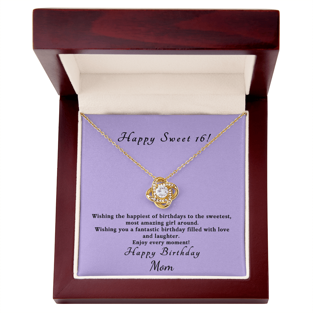 Love Knot Necklace – The Perfect Sweet 16 Gift