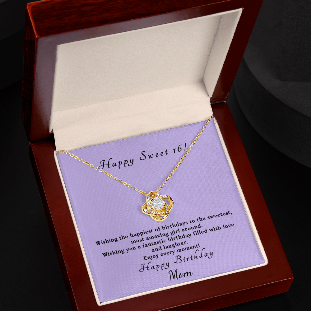 Love Knot Necklace – The Perfect Sweet 16 Gift