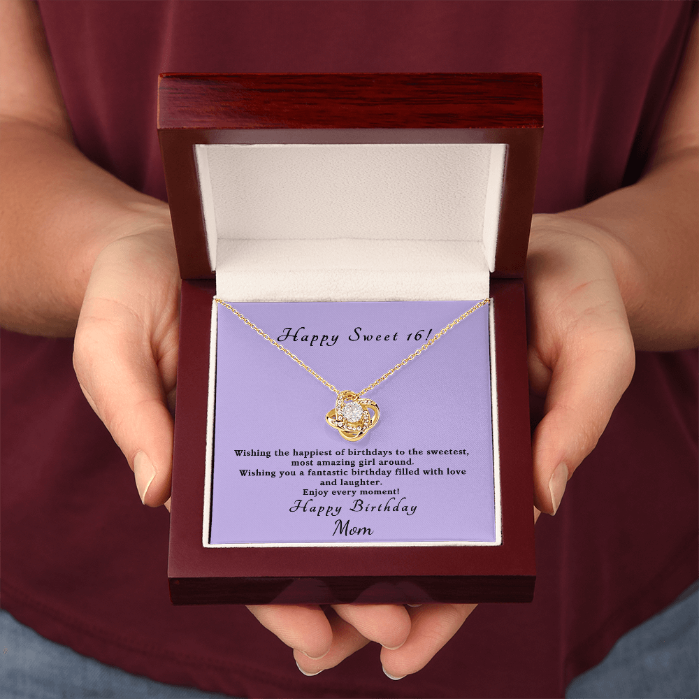 Love Knot Necklace – The Perfect Sweet 16 Gift