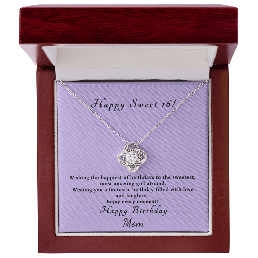 Love Knot Necklace – The Perfect Sweet 16 Gift
