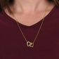 Interlocking Hearts Necklace - Personalized Gift to My Wife