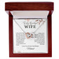 Interlocking Hearts Necklace - Personalized Gift to My Wife