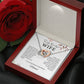 Interlocking Hearts Necklace - Personalized Gift to My Wife