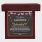Personalized heart necklace daughter multiple styles — religious gift for her | The Faith World