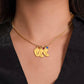 Mommy To Be Custom Baby Feet Necklace with Birthstone