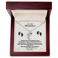 Mommy To Be Custom Baby Feet Necklace with Birthstone