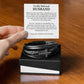 Men's Cross Leather Bracelet - A Symbol of Love and Faith from Wife to Husband