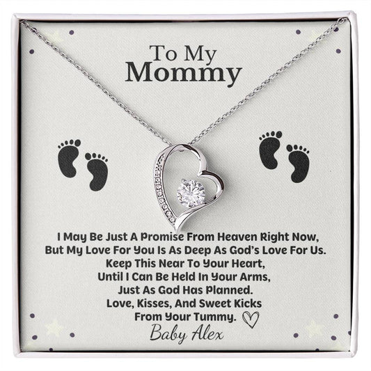 Mommy To Be Necklace from Baby in the Womb
