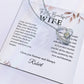 Forever Love Necklace - Personalized Gift to My Wife