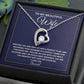 Forever Love Necklace - Personalized Gift for Wife