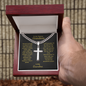 Grandson cross necklace lifestyle — meaningful faith gift from grandma | The Faith World