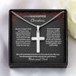 Beloved Daughter Cross Necklace