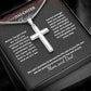 Beloved Daughter Cross Necklace