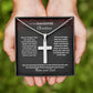 Beloved Daughter Cross Necklace