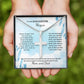 To Our Beloved Daughter Cross Necklace