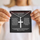 Beloved Daughter Cross Necklace
