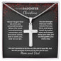 Beloved Daughter cross necklace — personalized Christian gift | The Faith World