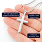 Beloved Daughter cross necklace — personalized Christian gift | The Faith World