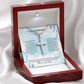To Our Beloved Daughter Cross Necklace